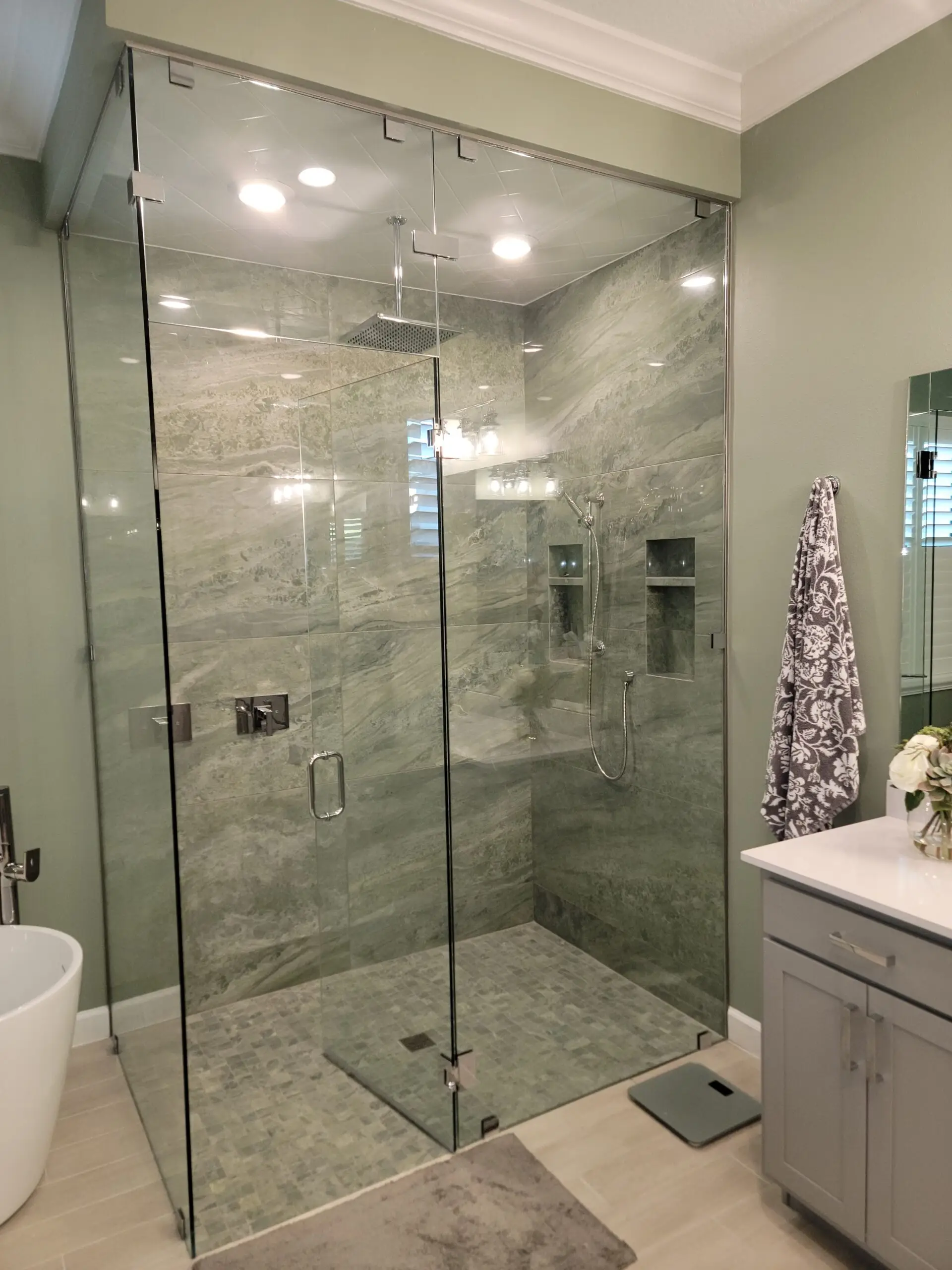 Bathroom Remodel Viera fl 2x4 tile