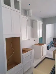 kitchen remodel progress